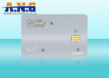 China ISO7816 CR80 Printing contact smart card , Smart IC Card with SLE4442 Chip supplier